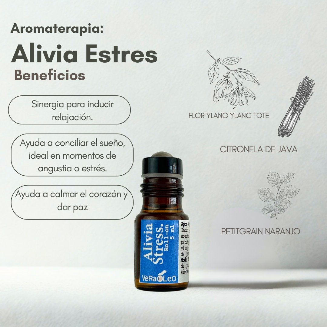 Roll-on Aromaterapia Alivia Estrés