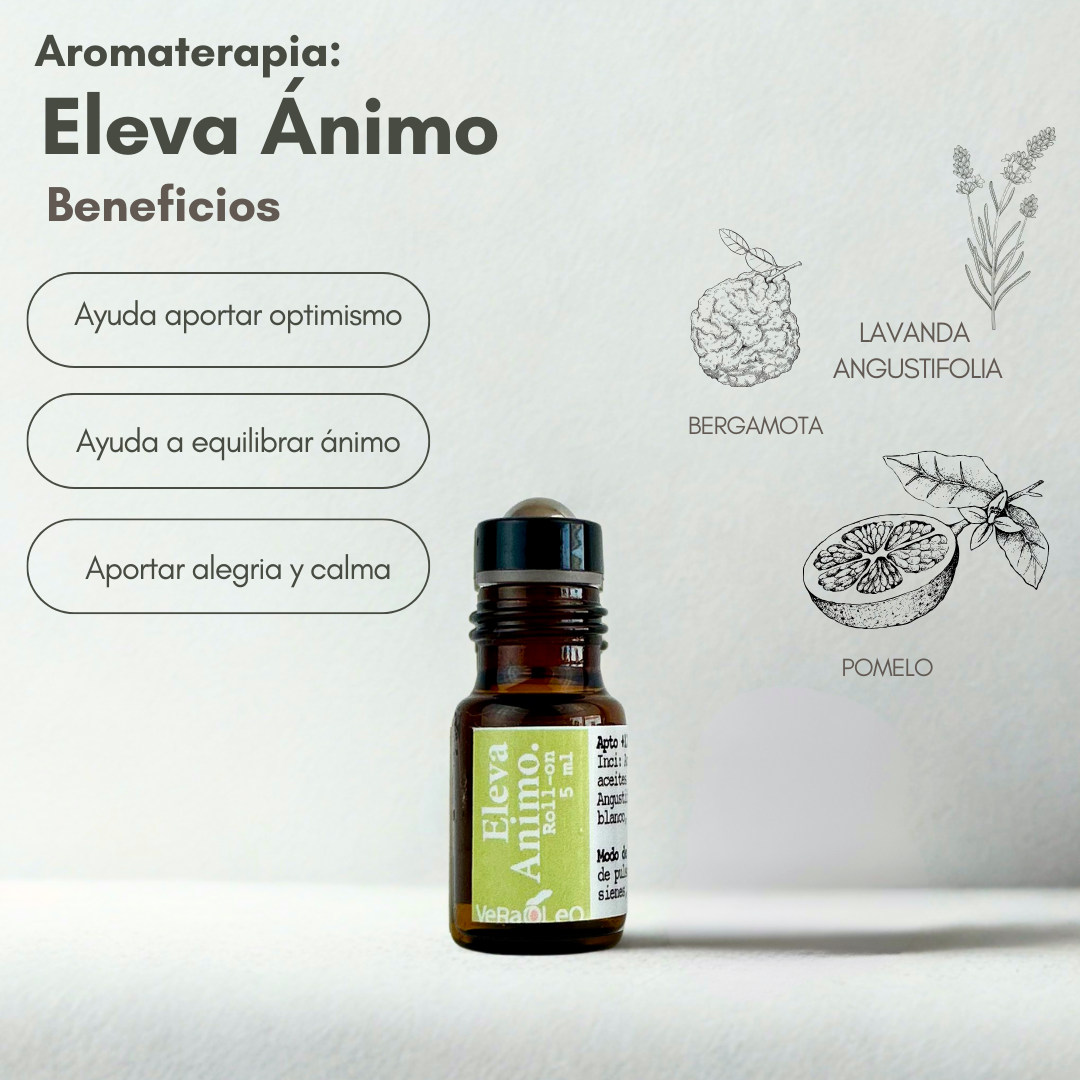 Roll-on Aromaterapia Alivia Eleva Ánimo