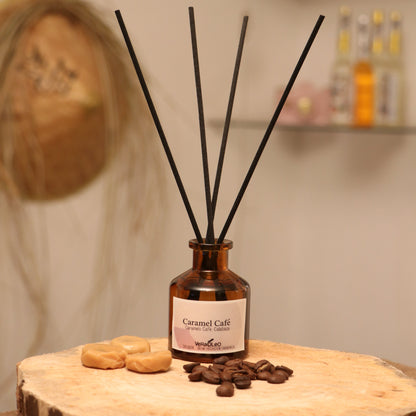 Difusor de varilla Caramel Cáfe - Café y Calabazas