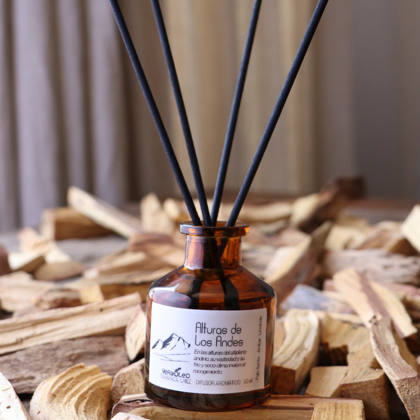 Difusor de varillas Alturas de los Andes - Lavanda y Palo Santo