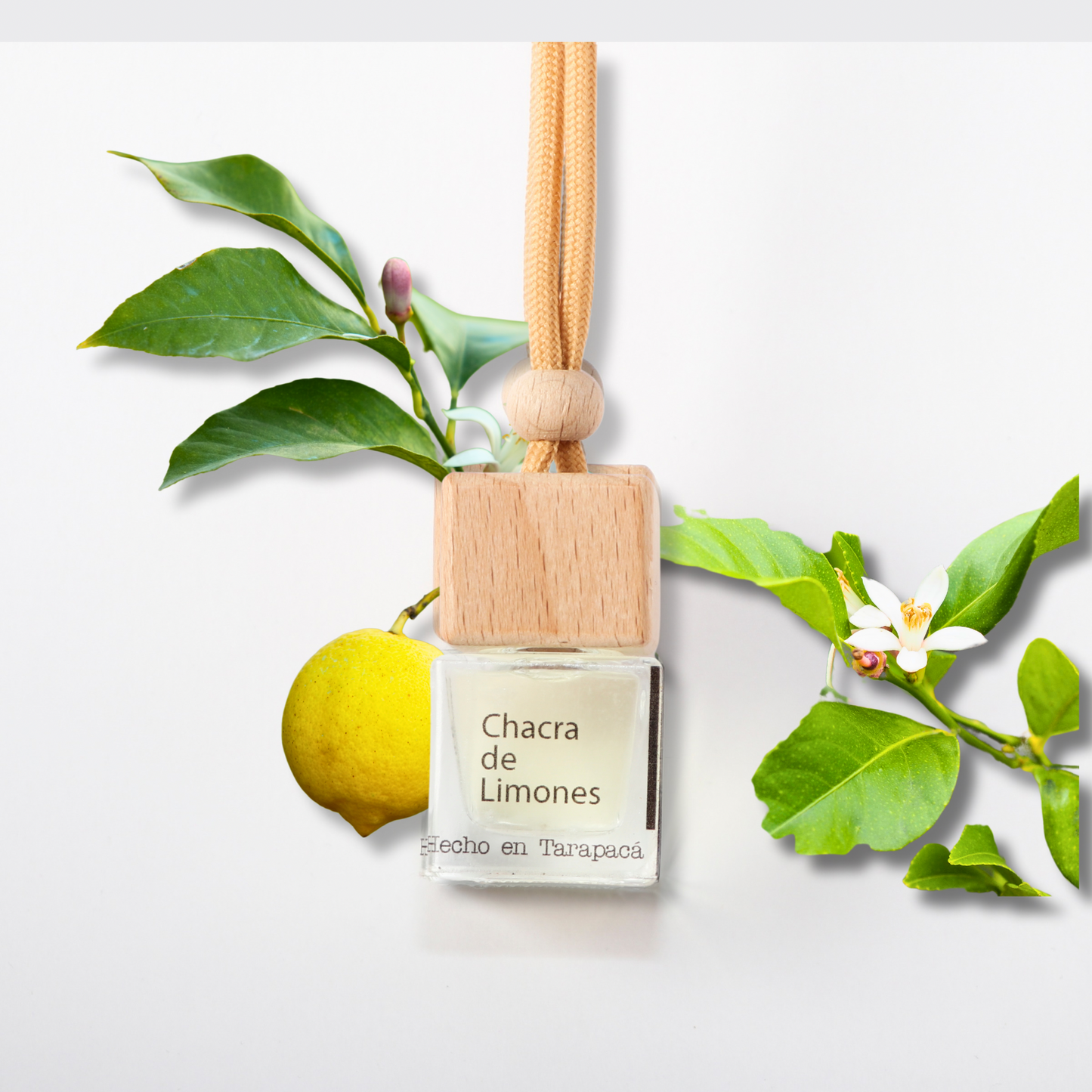 Difusor Colgante Autos Chacra de Limoneros, Hoja limón y Cedro