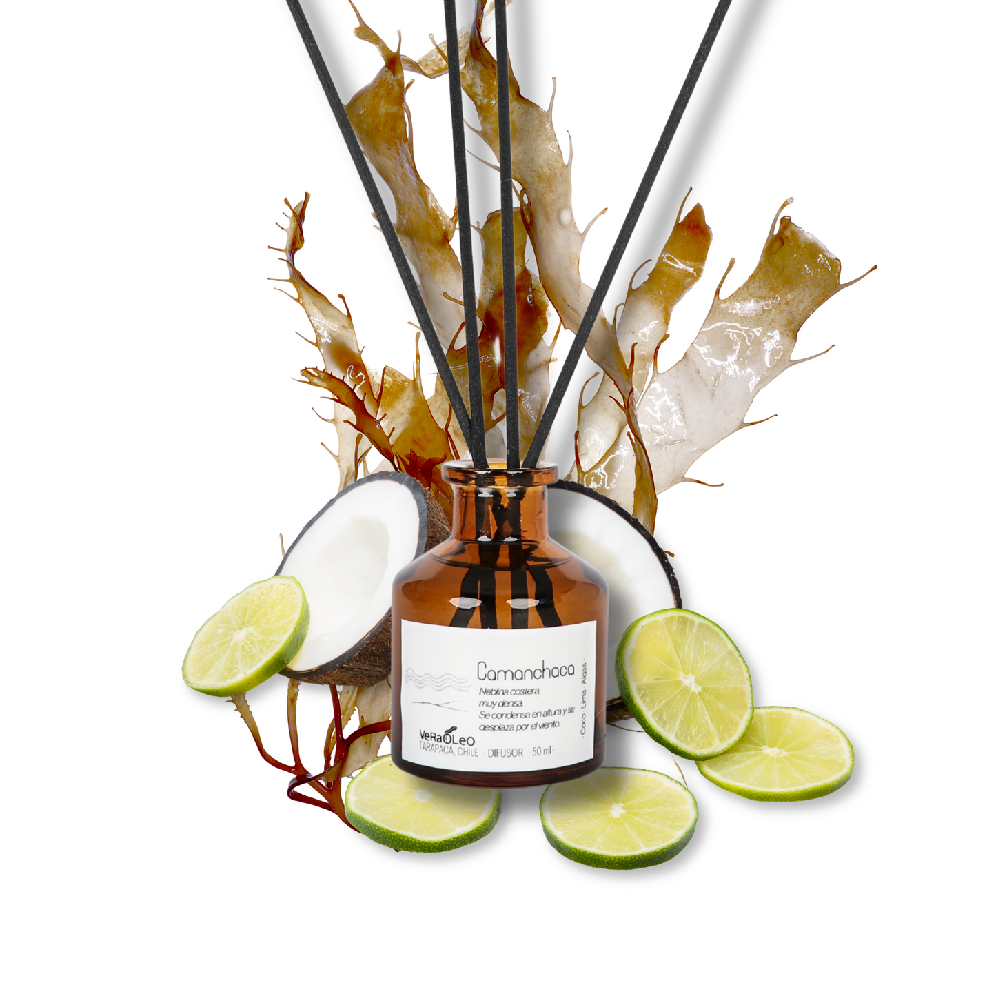 Difusor de Varillas Camanchaca  - Coco, Algas y Lima
